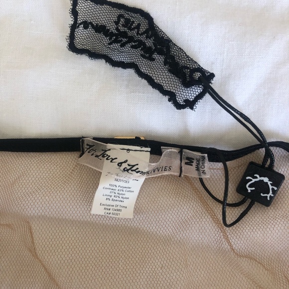 For Love and Lemons skivvies bra top - Picture 2 of 3